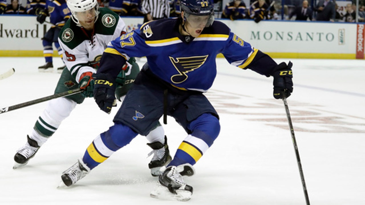 Yakupov provides offensive spark as Blues beat Wild 3-2